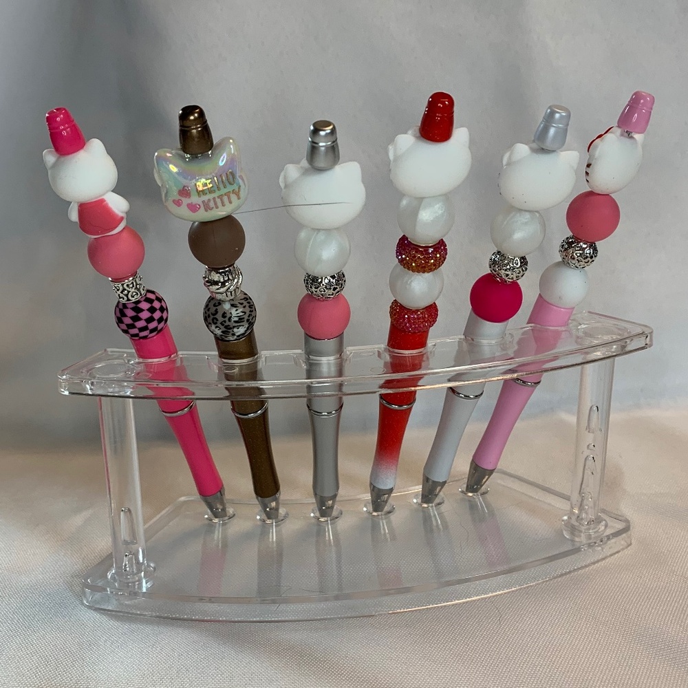NEW! Handmade Decorated Pens! 5 Piece Set! You Get One!  Your Choice! - Picture 6 of 7